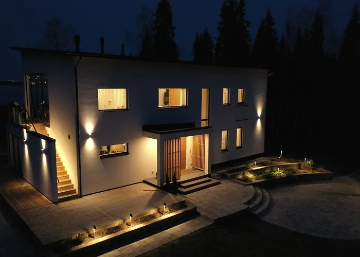 别墅 Forest -private Location, Sauna And Jacuzzi *