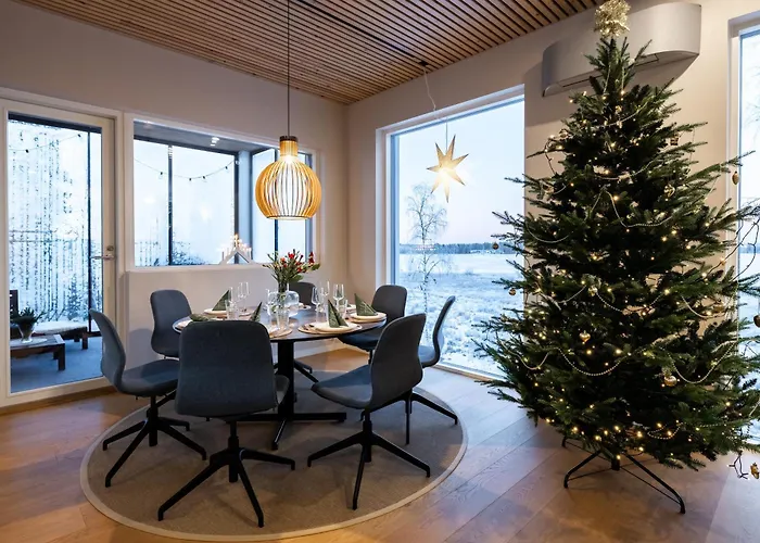 别墅 Forest -private Location, Sauna And Jacuzzi 罗瓦涅米