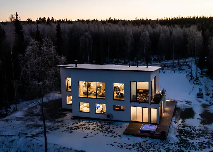 Forest -private Location, Sauna And Jacuzzi 别墅 *