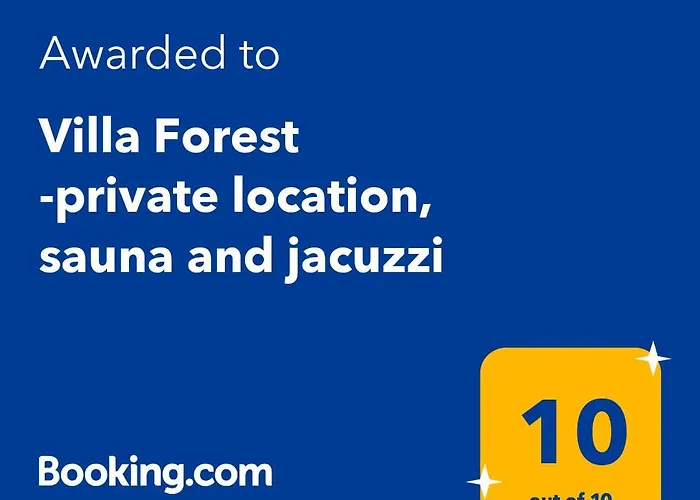 Forest -private Location, Sauna And Jacuzzi 别墅